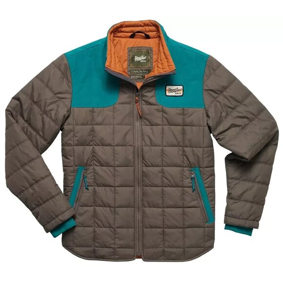 Howler Bros Other - Howler Bros Men's Merlin Jacket Gravel/Ultramarine Puffer Quilted Soft Shell XXL